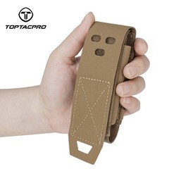 TOPTACPRO Tactical Flashbang Pouch Tool Bag Modular MOLLE Airsoft Bag Military
