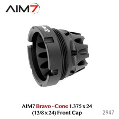 Aim7 Bravo Cone 1.375 x 24 ( 1-3/8×24) Front Bravo Cap