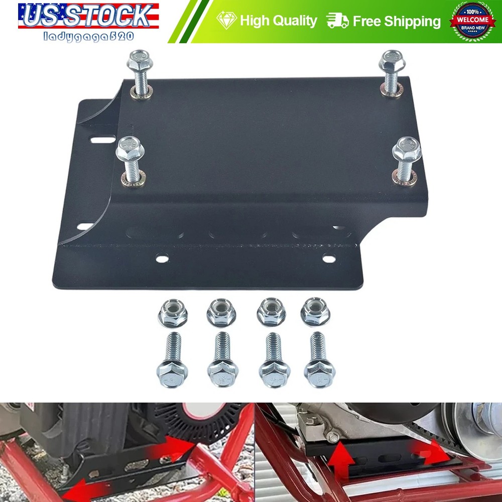 Generic Torque Converter Motor Riser Mount Plate for 196/212cc Coleman Mini Bike