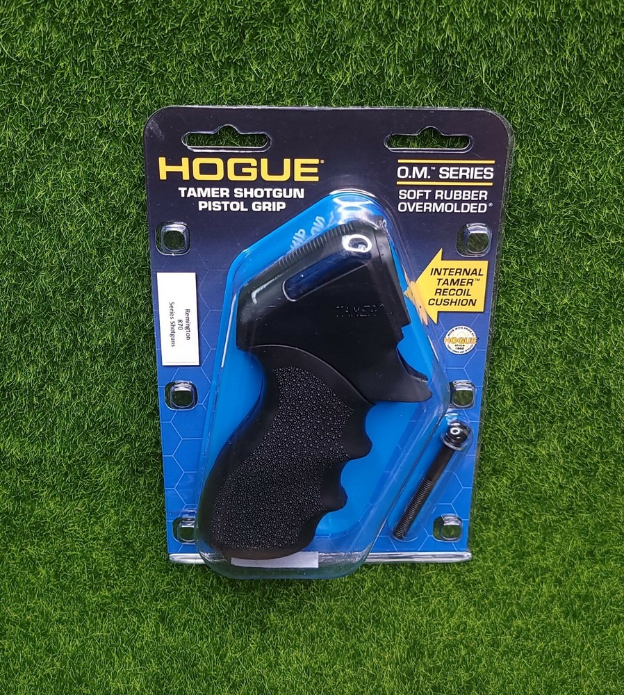 Hogue Remington 870 12-Gauge Tamer Shotgun Pistol Grip, Black – 08714