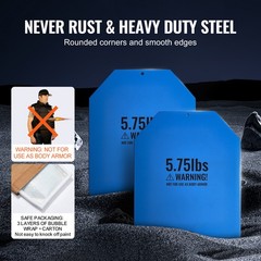 Uimoso Weight Vest Plates for Training, Running, and Workouts – Set of 2×5.75 LB