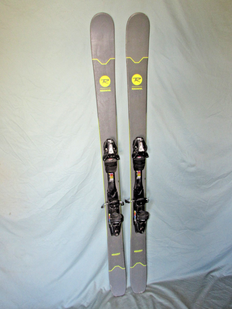 🔥 Rossignol SMASH 7 All Mtn SKIS 160cm w/ Tyrolia SP10 Grip Walk DEMO bindings~