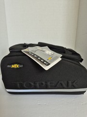 Topeak MTX DXP Trunk Bag EXP Mounting Quicktrack Compatible Bike Strap Black