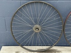 Matrix 700c Wheelset Sansin Hubs 6 Speed Freewheel 100/126 QR Rim Brake Clincher