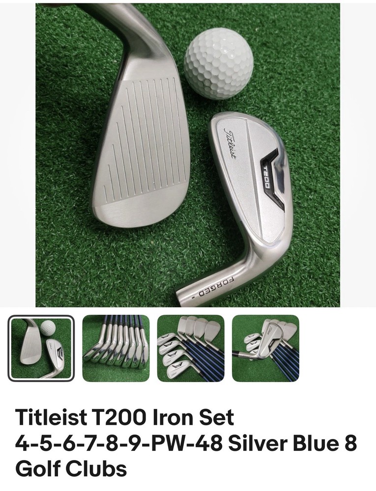 Titleist Like T200 Iron Set 4-5-6-7-8-9-PW-48
