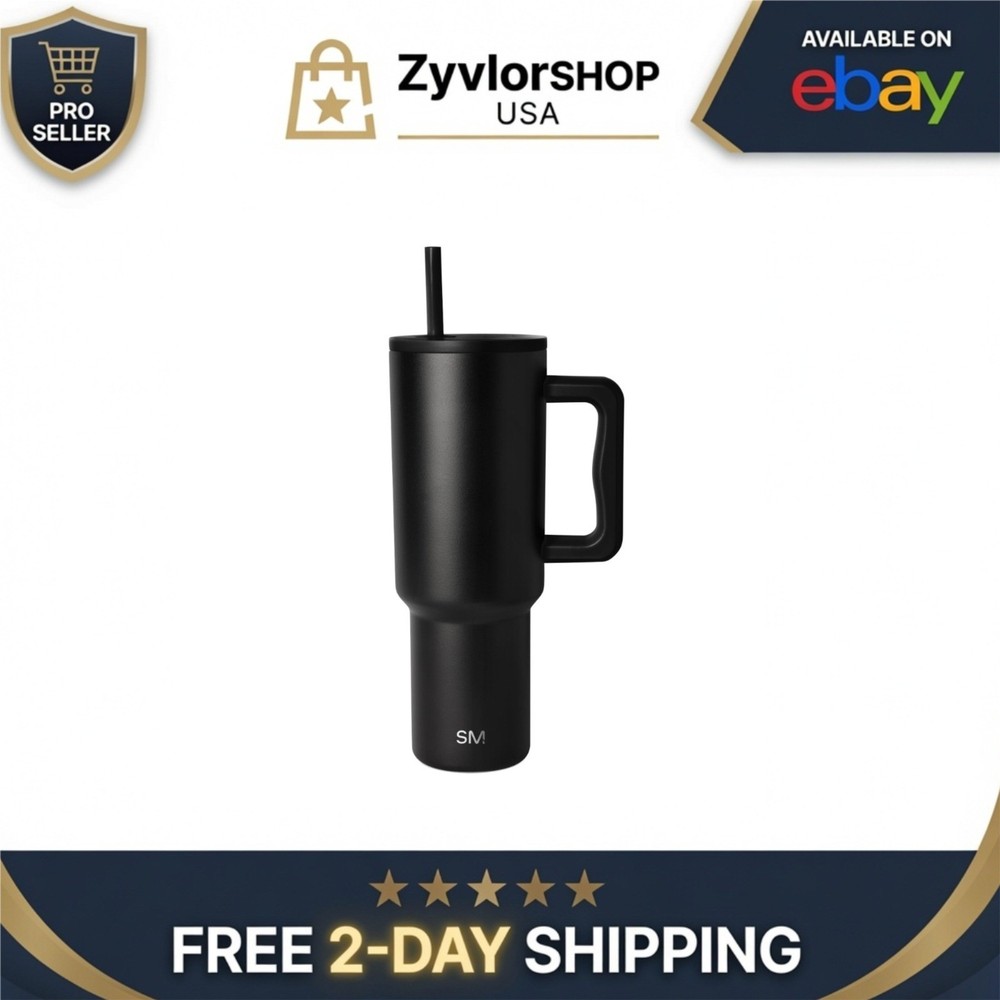 Simple Modern 40 oz Trek Tumbler Insulated Stainless Steel Travel Mug