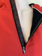 Pearl Izumi Elite Red White Long Sleeve 1/4 Zip Cycling Pullover Women&rsquo;s Size S