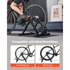 Uimoso Magnetic Bike Trainer Stand for Indoor Cycling,Fits 26-29in & 700C Wheels