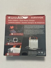 LuminAID PackLite Survivor 3-in-1 Solar Lantern with Phone Charger New