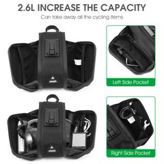 WEST BIKING Bicycle Saddle Bag Waterproof MTB Road Bike Cycling Seat Tail Bag