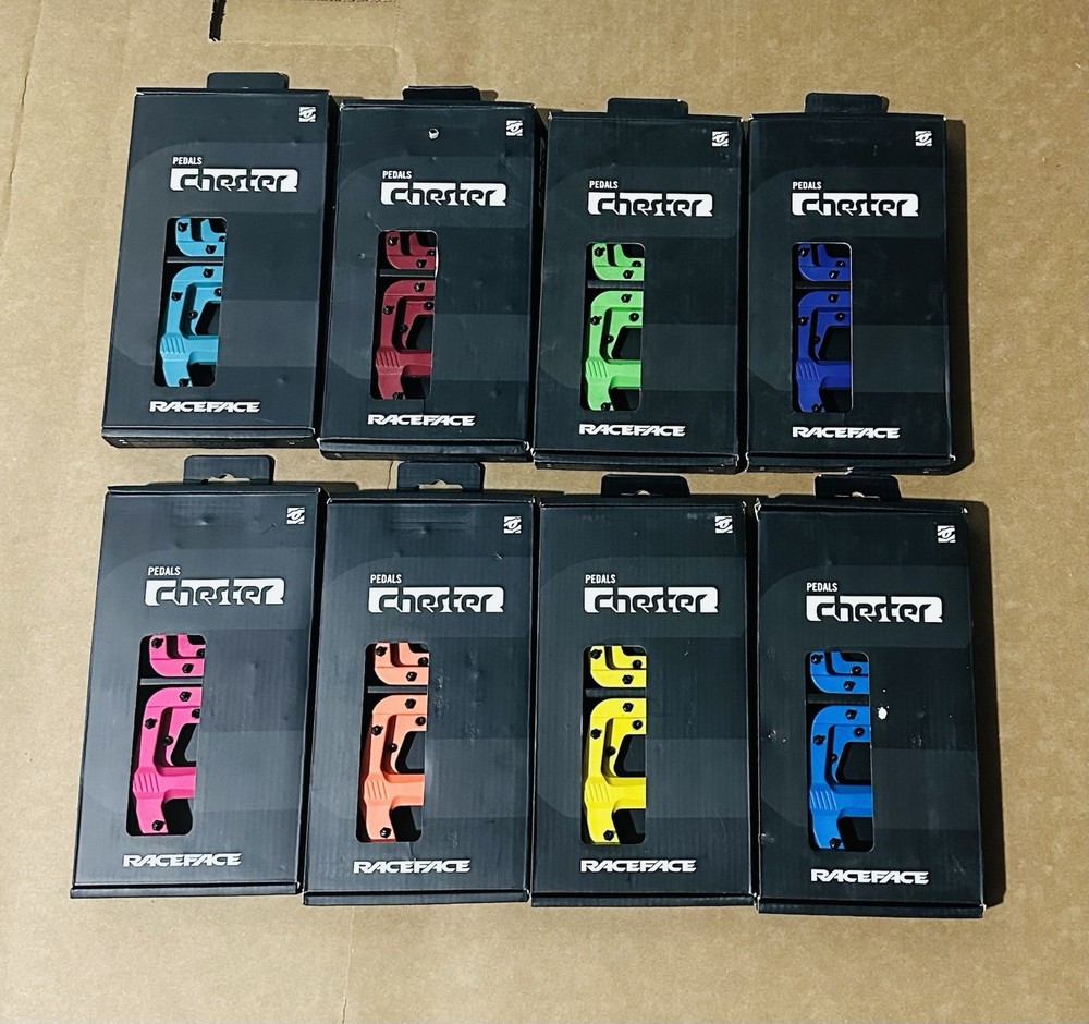 Race Face Chester Platform Pedals 9/16&Prime; MTB Composit Bike Pedal NEW