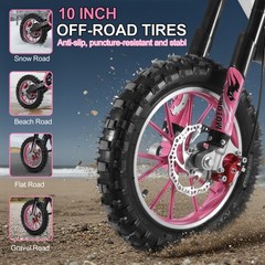 Gas Dirt Bikes Mini Dirt Bike 50CC 2-Stroke Gas Bike Motocross Moto for Kids