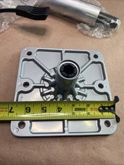 Adjustable Boat Seat Pedestal Base Mount Kit with Lock in 3/4&Prime; Boat Seat Pin