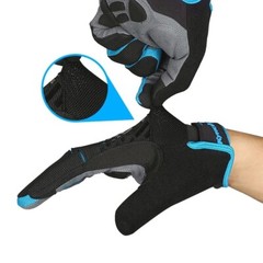 Padded Full Finger Cycling Gloves Mountain Bike Gloves Breathable MTB Racing