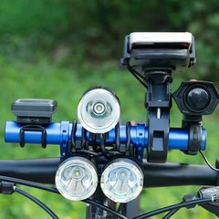 10/20/30cm Bike Handlebar Extender Bracket MTB Bicycle Headlight Mount Rack