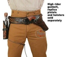 USA SELLER Western cowboy Gun Leather Cross Draw gun Holster Fits to 4&Prime;-6&Prime; Barre