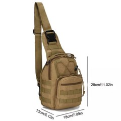 Tactical Gun Bag Pistol Holster Concealed Carry Chest Crossbody Pack Handgun Bag