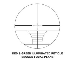 CVLIFE Rifle Scope 6-24×50 AOE Red & Green Illuminated Gun Scope w/ Free Mounts