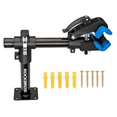 ROCKBROS Steel Bike Repair Stand 360°Adjust Wall Mount Durable Rack QuickRelease