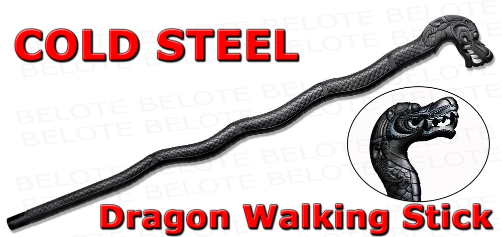 Cold Steel Dragon Walking Stick 24 oz 39.5&Prime; 91PDRZ 91 PDR *NEW*