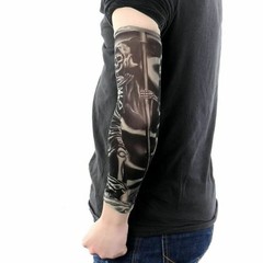 6 Pcs Temporary Tattoo Cooling Arm Sleeves UV Sun Protection Unisex Anti Slip US