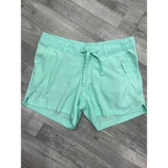 Magellan Outdoors Womens Hiking Shorts Mint Green Size M Quick Dry Activewear