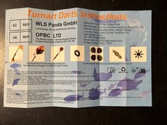 TURNART Steel Tip/Plastic Tip Darts