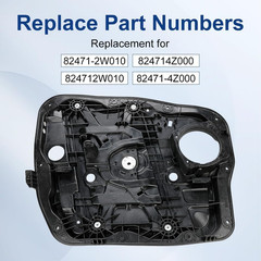 2013-19 Hyundai Santa Fe XL 2013-18 Santa Fe/Sport Driver Window Regulator–Compa