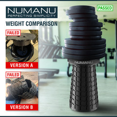 NUMANU 19.7&Prime; XXL Taller & Wider Collapsible Stool, Seat Cushion & Carry Bag