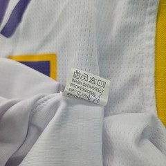 Unbranded Lakers Basketball Jersey Mens 4XL White Kobe Bryant 24 Athleisure Mesh