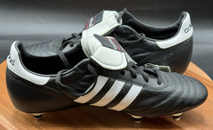 Adidas World Cup Football Shoes 011040 Black White Made In Germany SIze 11