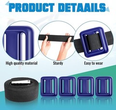 NEW 4 Pcs Scuba Dive Weights Belt Nylon Coated Quick Release Buckle Spearfishing