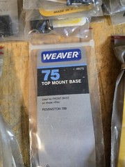 (1) weaver scope mount bases #47-89 (sold individually)