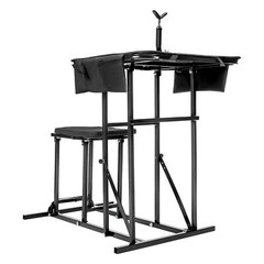 Folding Shooting Bench Seat Adjustable Height Portable Table Hunting Gun Rest