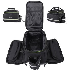 WEST BIKING Waterproof Cycling Bag Bike Bicycle Rear Rack Pack Carrier Panniers