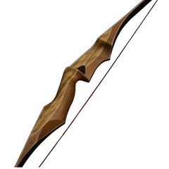 SAS Maverick One Piece Traditional Wood Hunting Bow LH/RH – Open Box