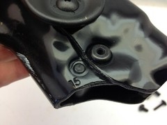 SAFARILAND 6360 Light Bearing Duty Holster internal lower Barrel Plug Stop