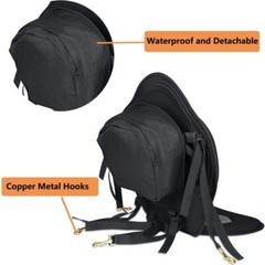 Universal Adjustable Detachable Comfortable Kayak Fishing Boat Seat w/Storage Ba