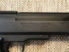 Vintage Beeman P1 Magnum Air Pistol, .177, San Rafael, HW 45 Weihrauch, Germany