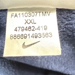 Nike Golf Pullover Mens XXL Navy Blue Therma-FIT Quarter Zip 479462-419