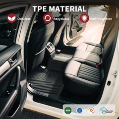 YITAMOTOR Floor Mats Package Dimensions: 28.74 x 22.44 x 6.7 inches, Black