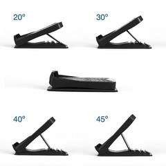 StrongTek Portable Slant Board, Lightweight 12 Inch L x 10.6 W, Black