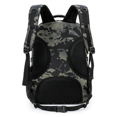 Black Camo Backpack for School and Travel