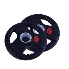 10 Lbs-45 Lbs Rubber Dumbbell Plate Heavy Duty Non Slip Grip Home Gym Weights