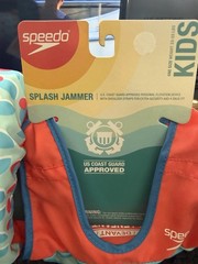 Speedo Splash Jammer Kids Float Swim Vest Toddler Weight 33 To 55 Pounds