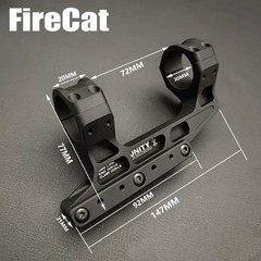 UNITY LPVO 30mm Scope Mount One Piece Cantilever w/ 45 Degree RMR Side Mount