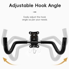 Bike Wall Mount Sturdy Bike Rack Garage Horizontal Bicycle Storage Rack US
