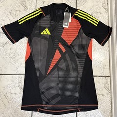 New Adidas Tiro 24 Pro Goalkeeper Soccer Jersey Black Men’s Size Large IN0423