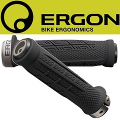 Ergon GDH Team Lock-on Ergonomic Black Grips Downhill Enduro Trail Mountain Bike