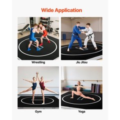 Uimoso 10×10 ft Inflatable Mat for Wrestling, Martial Arts, Gymnastics, and MMA